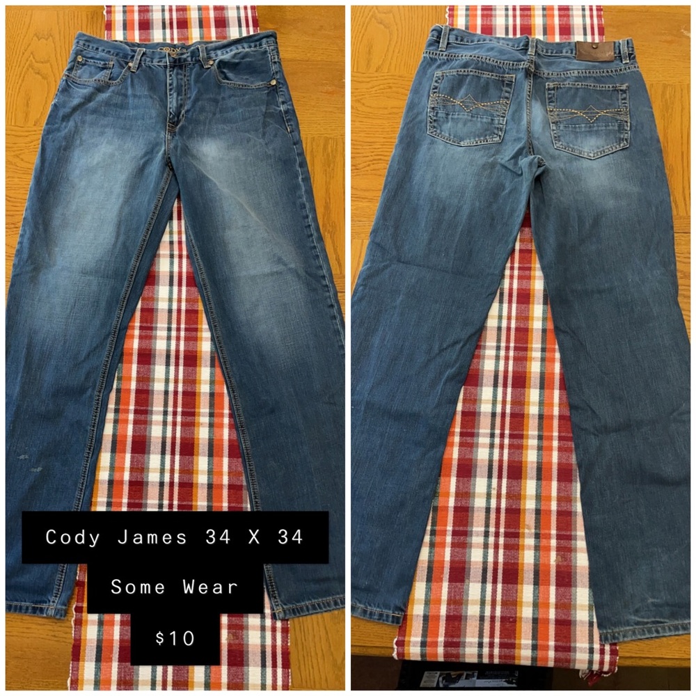 Men’s Cody James Denim Jeans 34x30